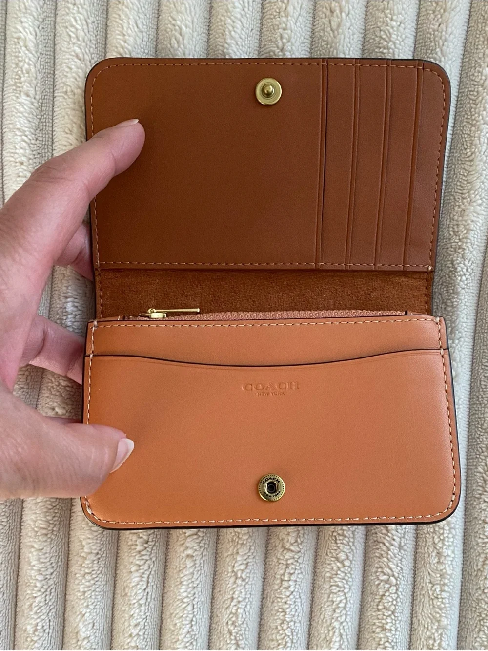 COACH ESSENTIAL SLIM CARD CASE